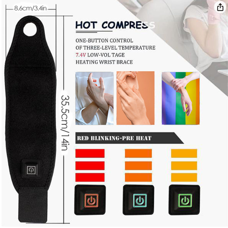 Heating Wrist Protector - Breathable Sports Support Sleeve