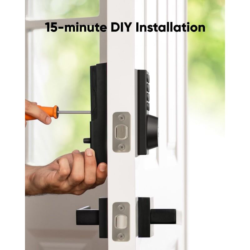 Smart Lock C30: Keyless WiFi Deadbolt for Front Door