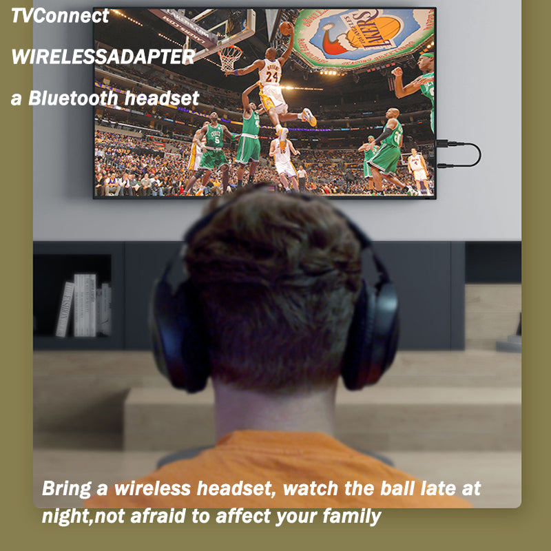 Bluetooth H7 TV Headphones: Wireless, Noise Cancelling, Mic
