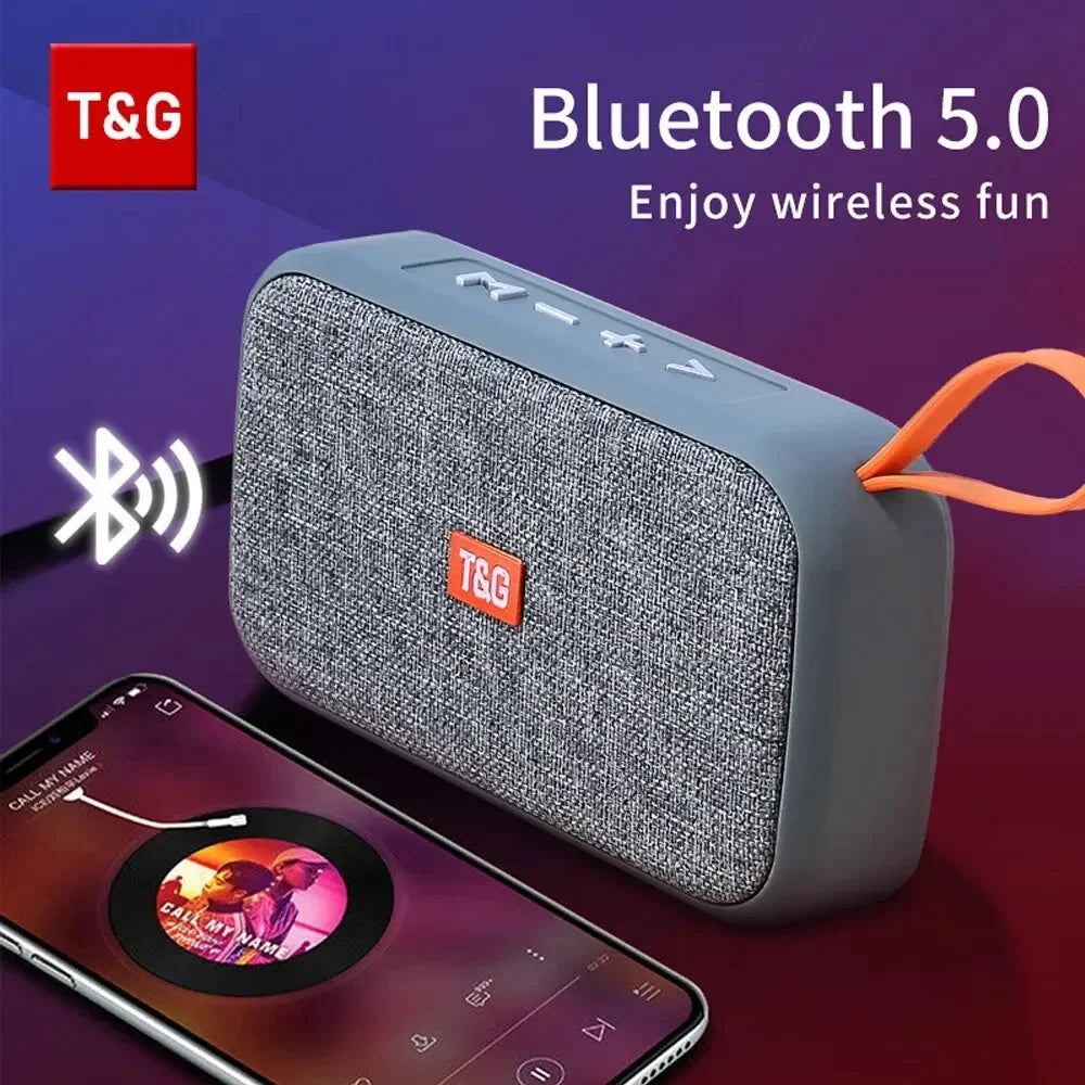 Portable TG506 Bluetooth Speaker - HIFI Sound, TF Card, FM