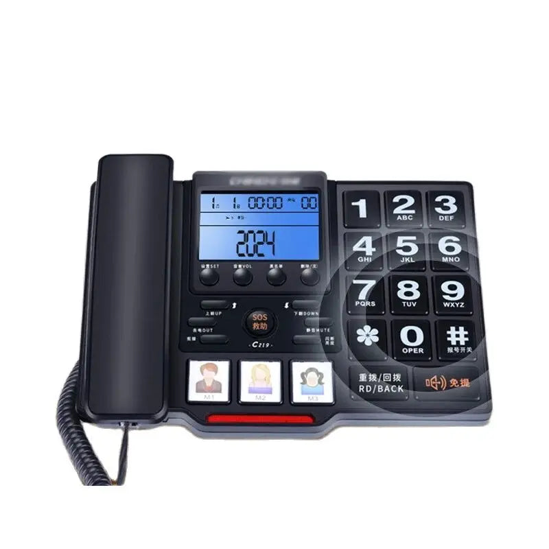Big Button Senior Phone: Voice, Caller ID, Call Block