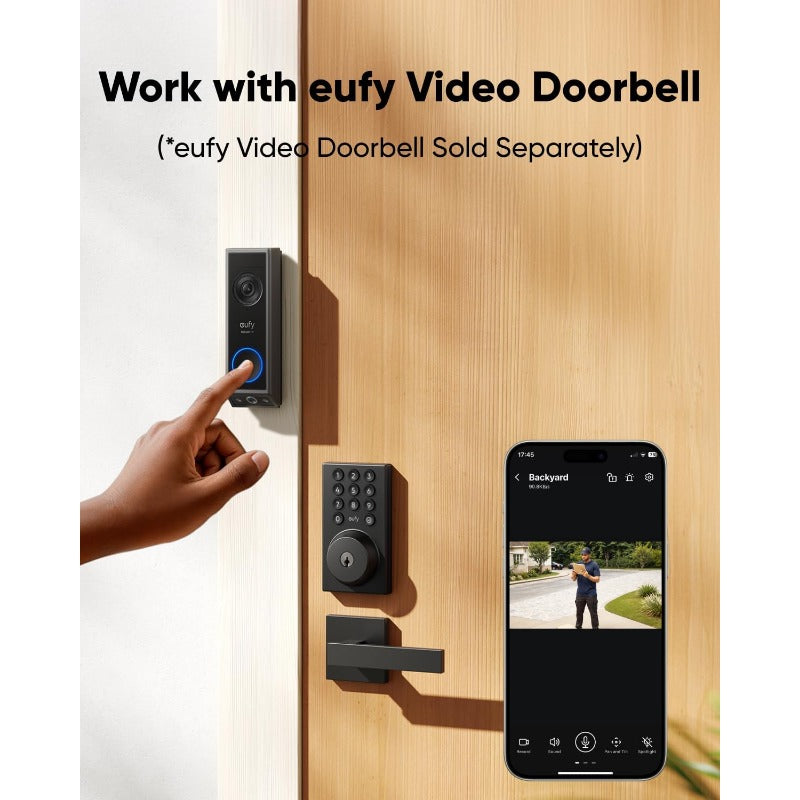 Smart Lock C30: Keyless WiFi Deadbolt for Front Door