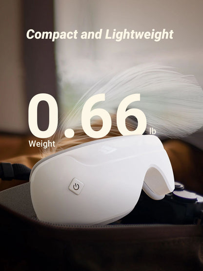 Eye Massager with Heat & Music - MERACH Smart Eye Mask