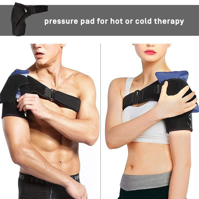 Breathable Neoprene Shoulder Pads - Adjustable & Pressurized