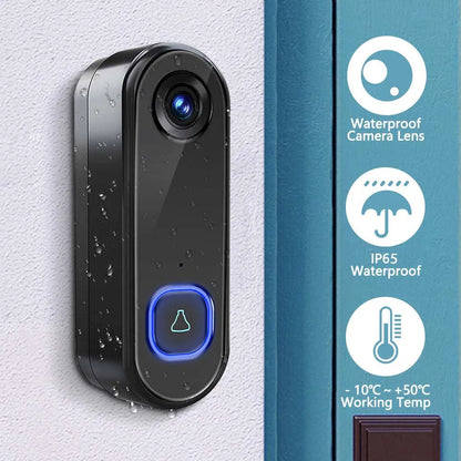Tuya 1080P WiFi Video Doorbell - Alexa & Google Compatible