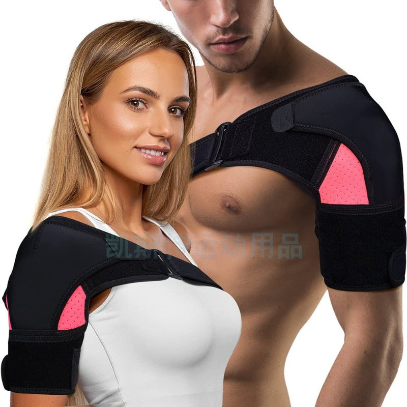 Breathable Neoprene Shoulder Pads - Adjustable & Pressurized
