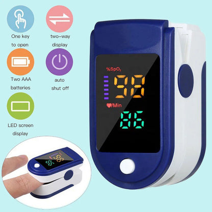 Pulse Oximeter Finger Clip - Accurate Oxygen Monitor