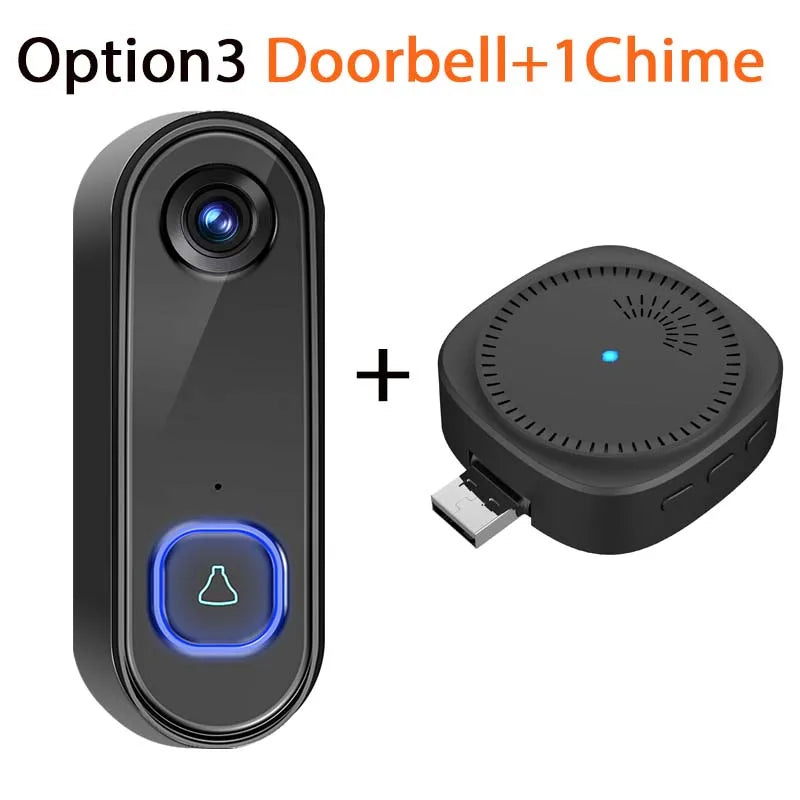 Tuya 1080P WiFi Video Doorbell - Alexa & Google Compatible
