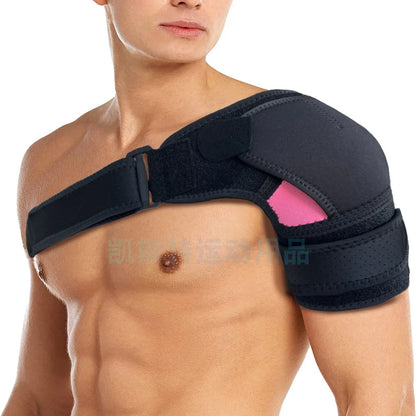 Breathable Neoprene Shoulder Pads - Adjustable & Pressurized