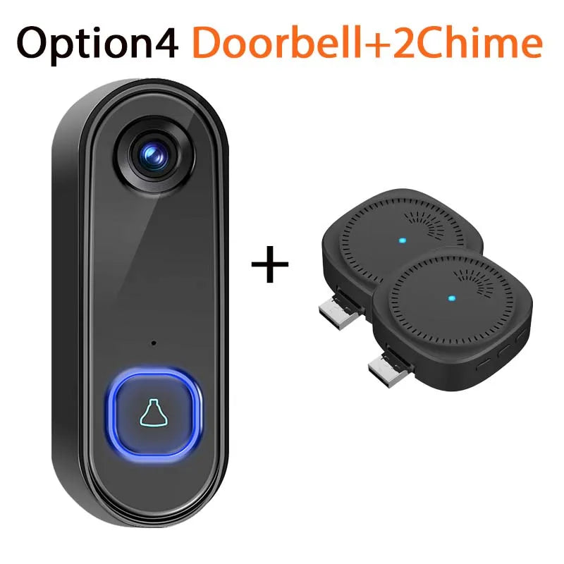 Tuya 1080P WiFi Video Doorbell - Alexa & Google Compatible