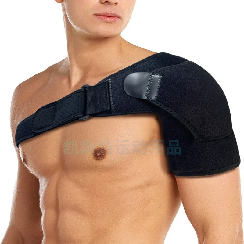 Breathable Neoprene Shoulder Pads - Adjustable & Pressurized